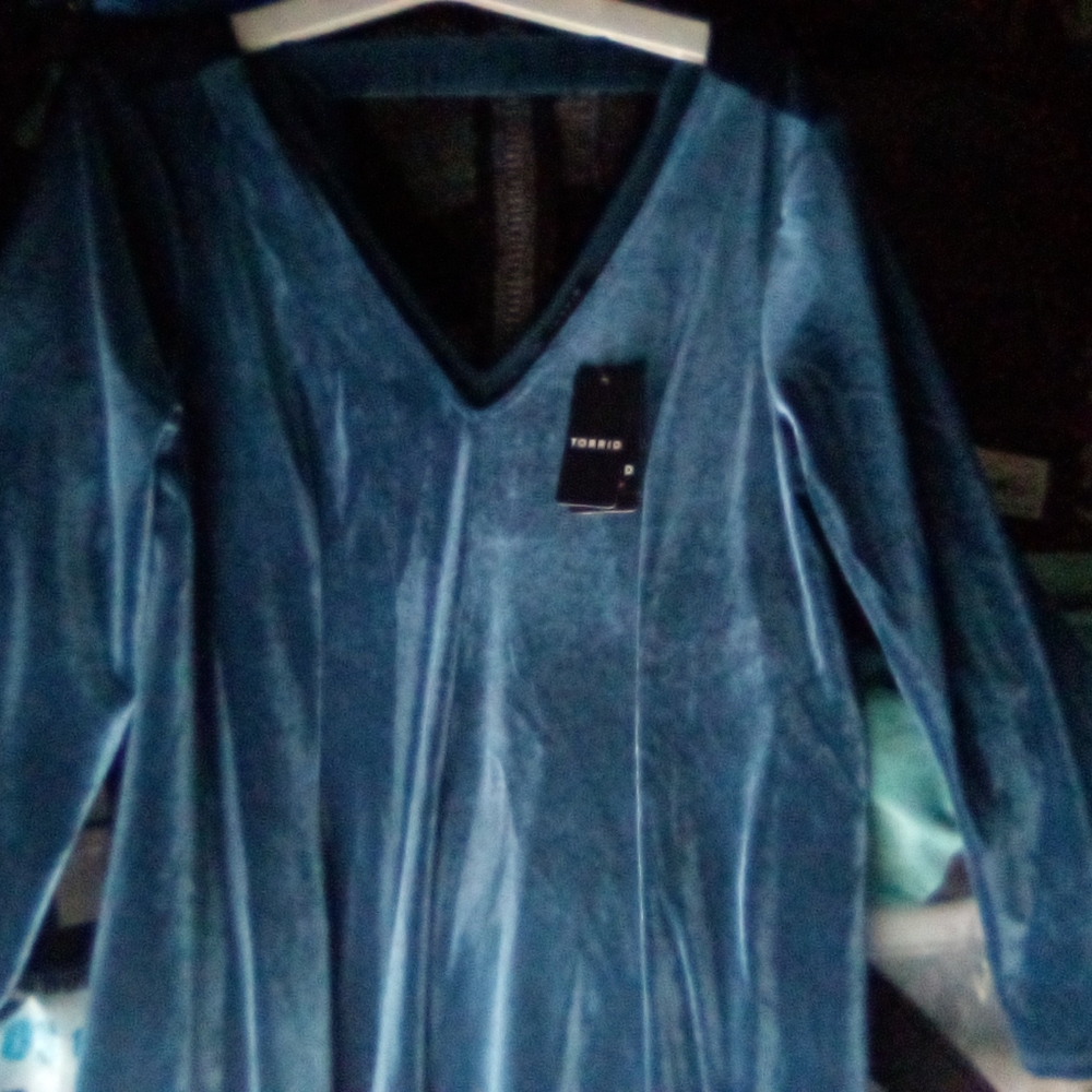 Women's blue TORRID dress size 0